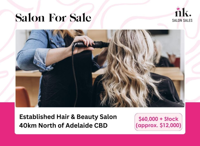 Hair & Beauty Salon Business for Sale Adelaide Region 