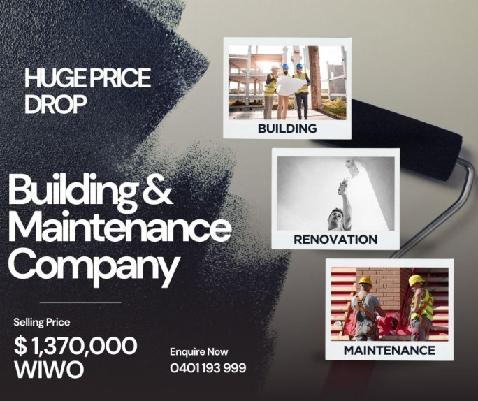 Building & Maintenance Business for Sale Brisbane Building & Maintenance Business for Sale Brisbane