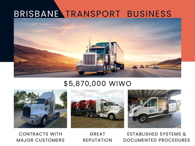 Established Transport Business for Sale Brisbane 