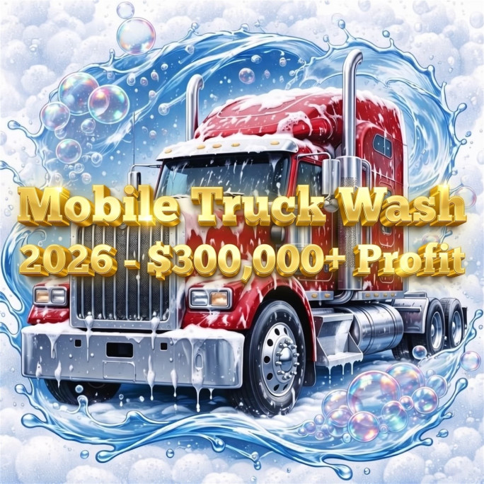 Mobile Truck Wash Business for Sale Brisbane
