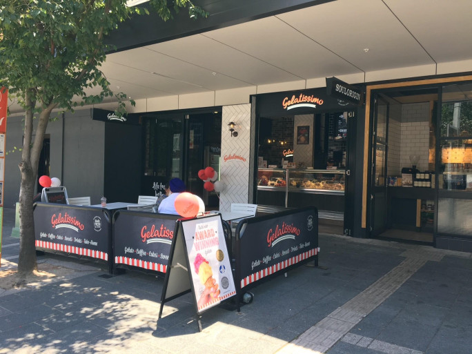 Gelatissimo Franchise Business for Sale Canberra