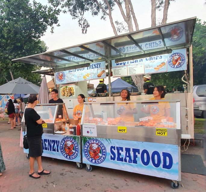Seafood BBQ Frenzy Business for Sale Darwin