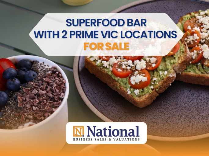 Acai Berry Superfood Bar x 2 Business for Sale Melbourne 