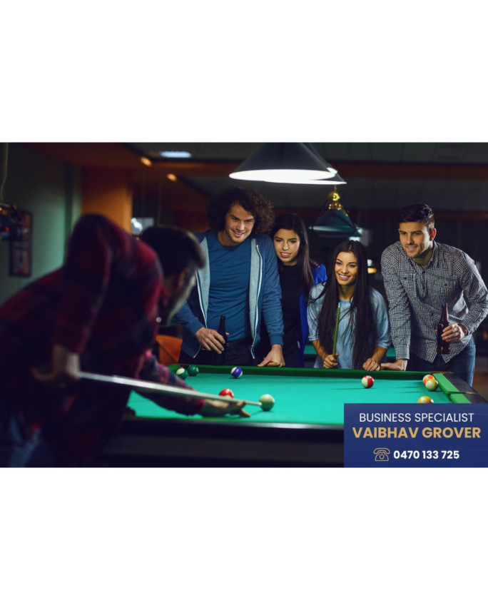 Billiards and Dessert Bar Business for Sale Western Suburbs 