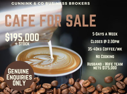 Cafe Business for Sale Greater Perth