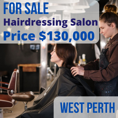 Hair Dressing Business for Sale Perth
