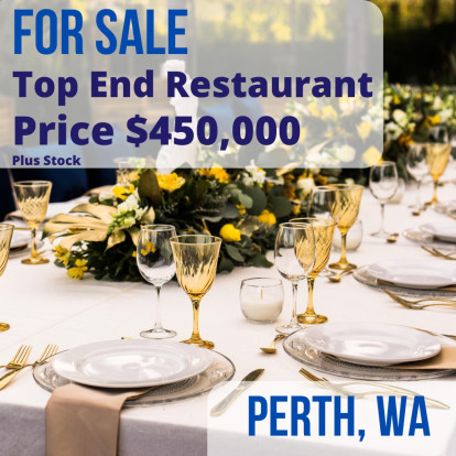 Brilliant Perth Restaurant for Sale Perth