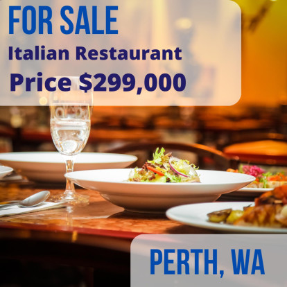 Italian Restaurant for Sale Perth