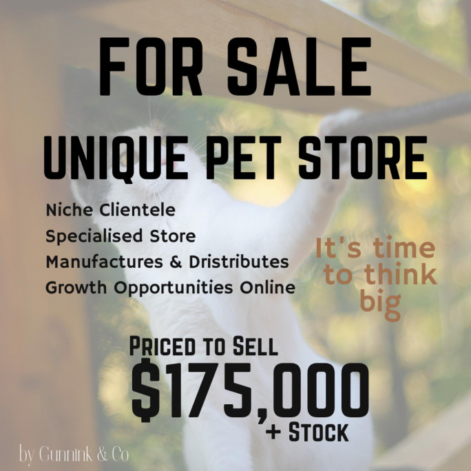 Specialty Pet Retail Business for Sale Perth 