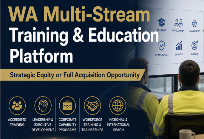 Training & Education Business for Sale Perth 