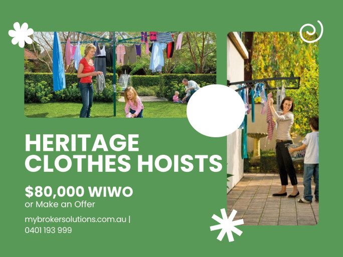 Heritage Clothes Hoist Business for Sale Ipswich Queensland