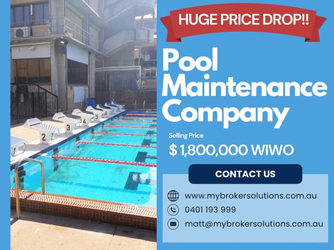 Pool Maintenance Business for Sale Ipswich QLD 