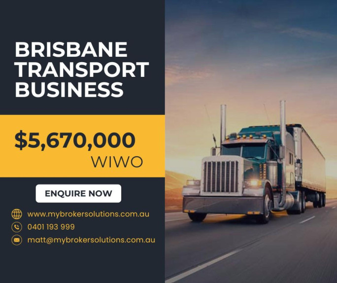 Transport Business for Sale Queensland 