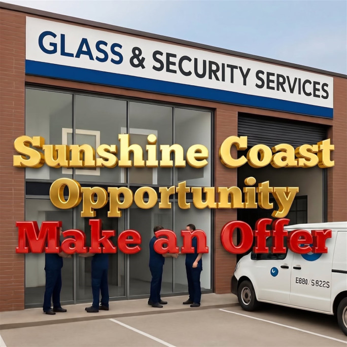 Glass Services Business for Sale Sunshine Coast