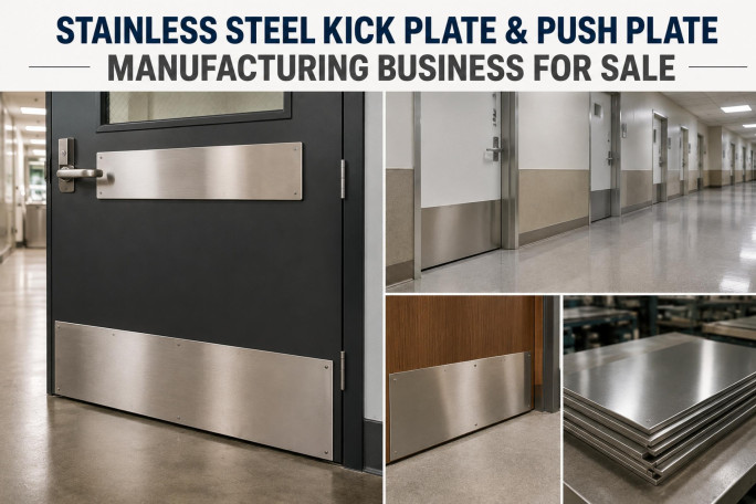 Push and Kick Plate Manufacturing Business for Sale Sydney 