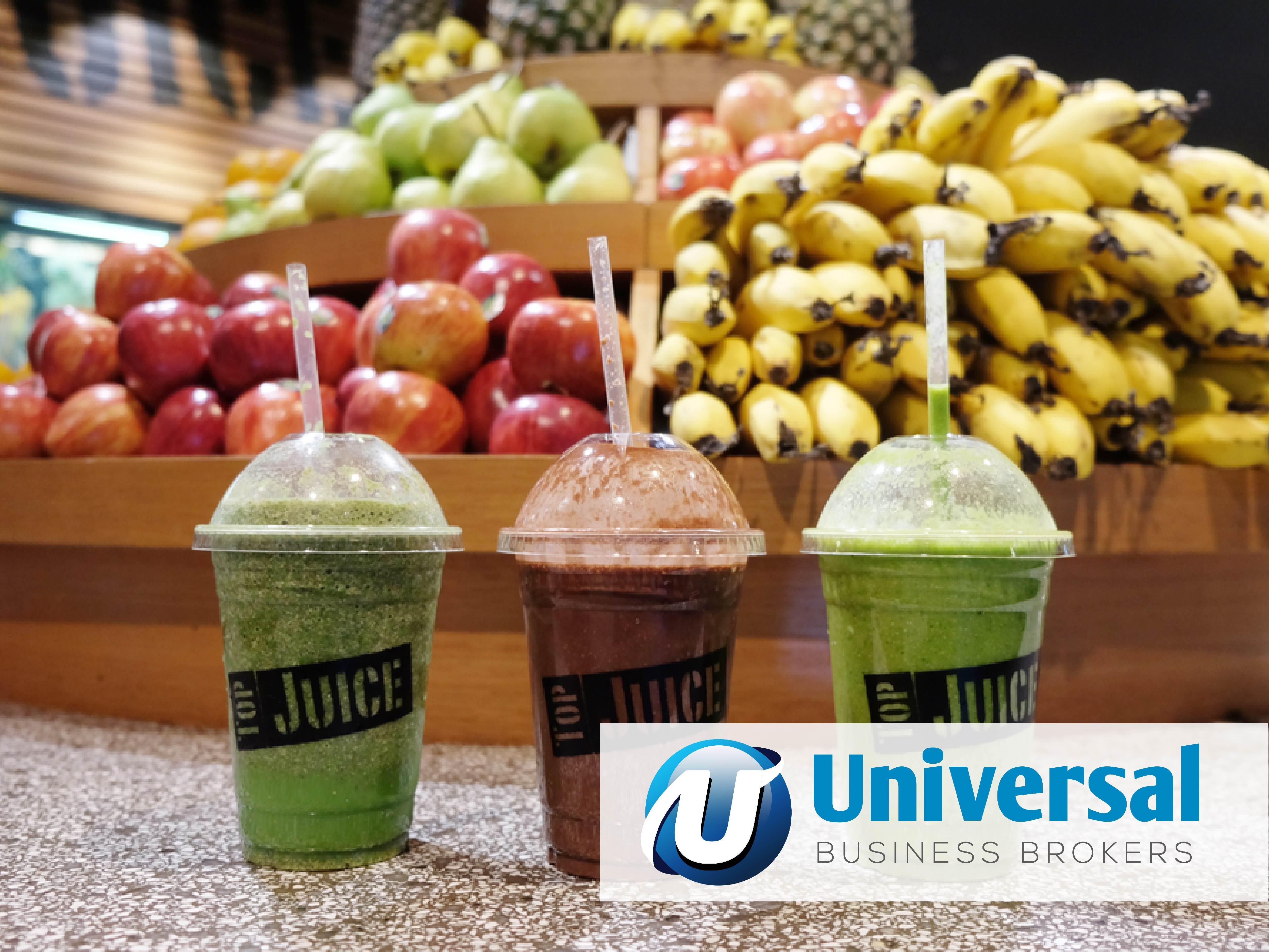Top Juice Franchise for Sale Sydney Hills District Asking 198,500